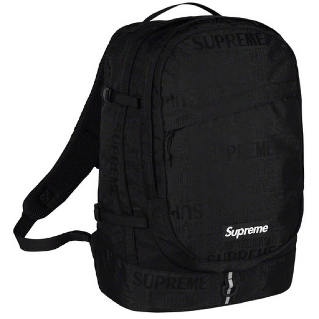 supreme Backpack 黒 supreme 19ss バックパック