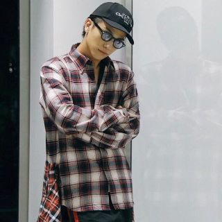 アンブッシュ(AMBUSH)のambush チェックシャツ 岩ちゃん着用(Tシャツ/カットソー(半袖/袖なし))