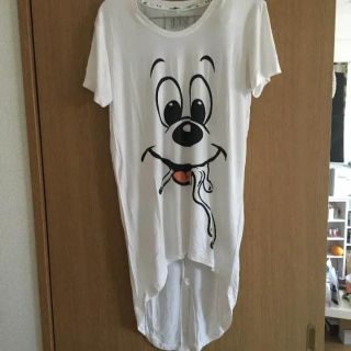 アンドエー(And A)のAnd A ミッキー Tシャツ チュニック(Tシャツ(半袖/袖なし))