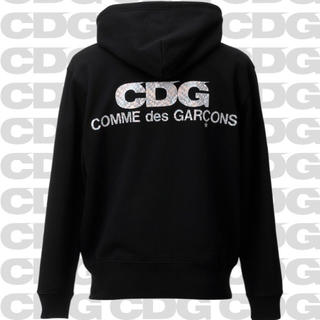 コムデギャルソン(COMME des GARCONS)のクロオブザデッド 様 専用 CDG ホログラム ロゴ ジップアップ フーディー(パーカー)