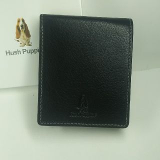 ハッシュパピー(Hush Puppies)の新品未使用、Hushpuppies折りたたみ財布、牛本革（オールレザー）(折り財布)