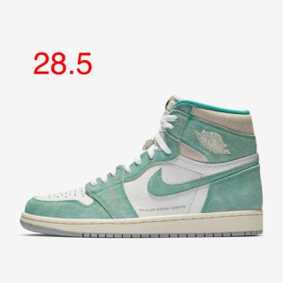 ナイキ(NIKE)の28.5 エアジョーダン 1 ターボグリーン AJ1 turbo green(スニーカー)