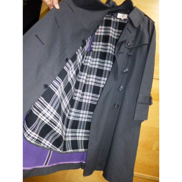 Kaon(カオン)のカオンKAONトレンチコート36グレー美品ベル袖ライナー付き レディースのジャケット/アウター(トレンチコート)の商品写真