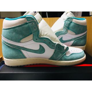 ナイキ(NIKE)のNIKE AIR JORDAN 1 RETRO HIGH TURBO GREEN(スニーカー)