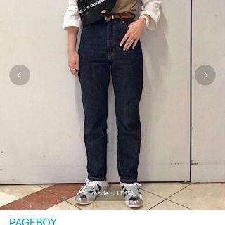 ページボーイ(PAGEBOY)のハイウエストストレートデニム(デニム/ジーンズ)