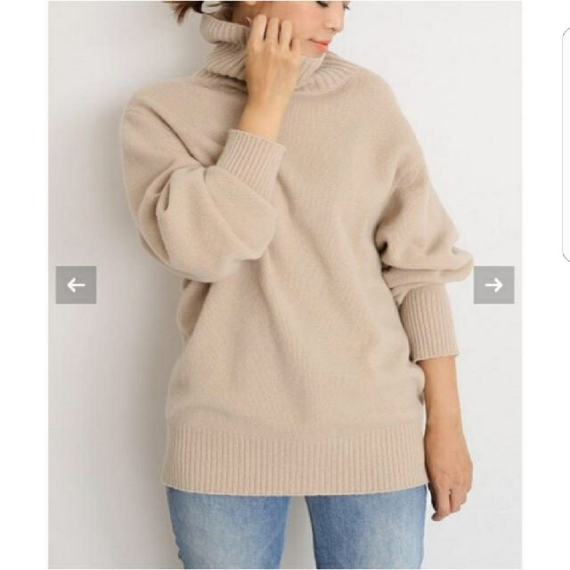 2018aw ドゥーズィエムクラス ミドルゲージタートルネックニット 新着