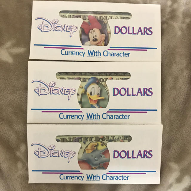 Disney - ディズニーダラー ドル$紙幣 1$,5$,10$セットの通販 by べ