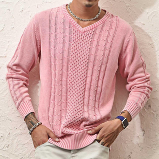 zozo ピンク セーター(ニット/セーター)