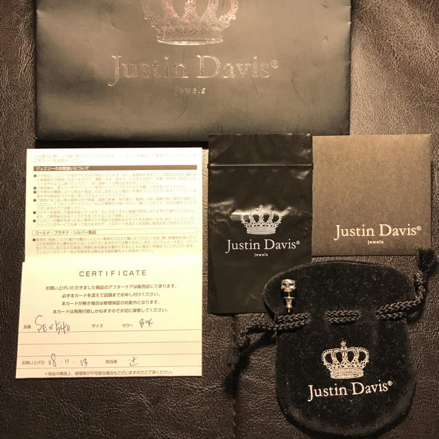 Justin Davis(ジャスティンデイビス)のなっくるさま専用 JUSTIN DAVIS | ジャスティンデイビス  メンズのアクセサリー(ピアス(片耳用))の商品写真