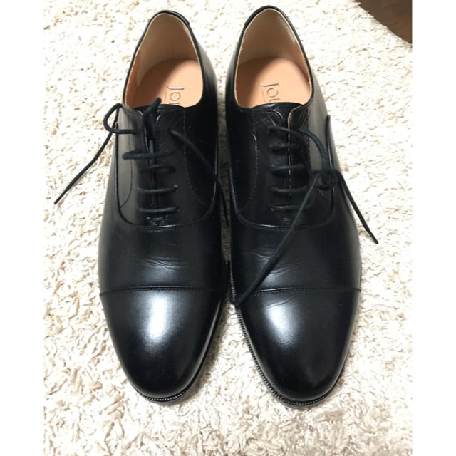 jOLLIERメンズ 革靴ブラック 25.5-26.0 美品新品未使用