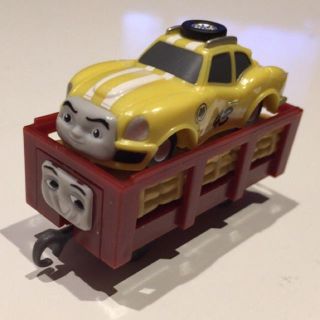 タカラトミーアーツ(T-ARTS)のカプセルプラレール  エースとコーヒー豆の貨車(その他)