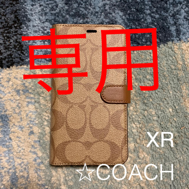 COACH iPhoneケース XR手帳型アイフォンケース