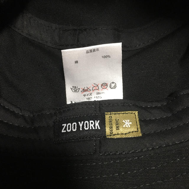 ZOO YORK(ズーヨーク)のZOO YORK バケットハット メンズの帽子(ハット)の商品写真