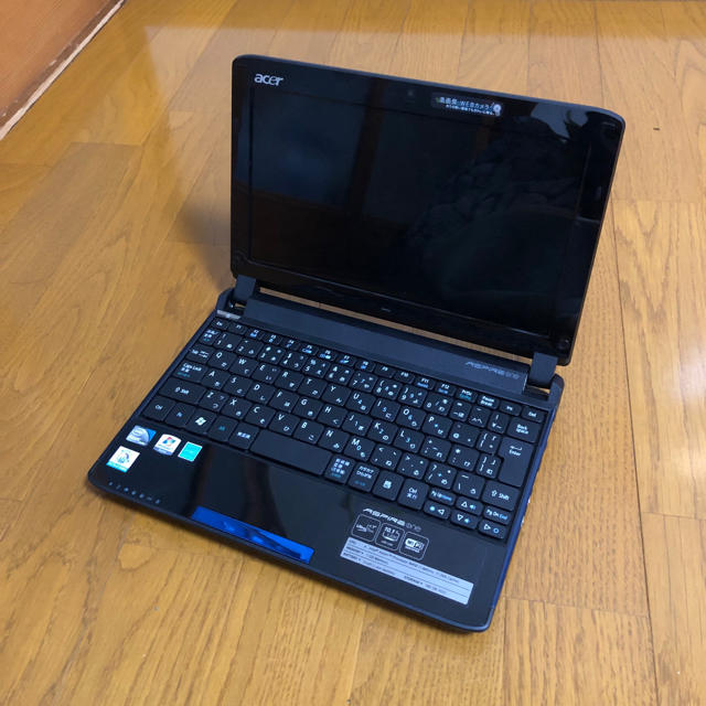 Acer(エイサー)のコンパクトノートPC acer aspire one 532h スマホ/家電/カメラのPC/タブレット(ノートPC)の商品写真