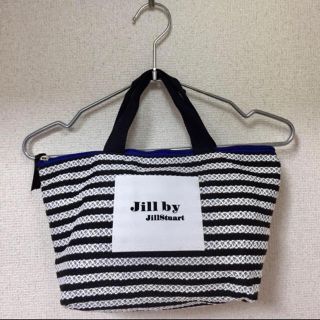 ジルバイジルスチュアート(JILL by JILLSTUART)のJill by Jill Stuart ジップ付きツイードトートバッグ(トートバッグ)