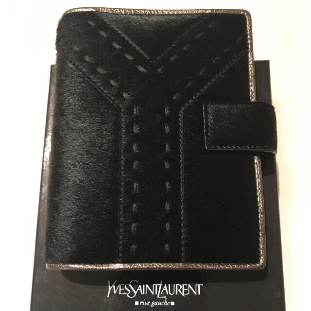 Saint Laurent(サンローラン)の箱無し　サンローラン ハラコ 手帳 レディースのファッション小物(その他)の商品写真