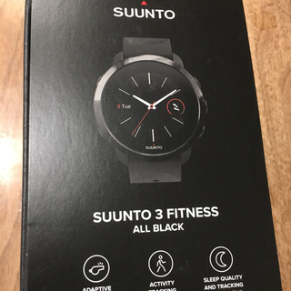 スント(SUUNTO)のsuunto 3 fitness all black スント 3 フィットネス(腕時計(デジタル))
