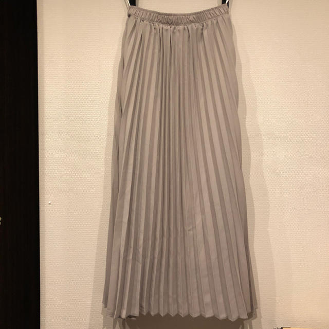 プリーツ フレア マキシスカート レディースのスカート(ロングスカート)の商品写真
