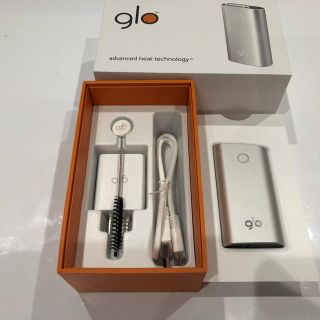 グロー(glo)のglo シルバー(タバコグッズ)