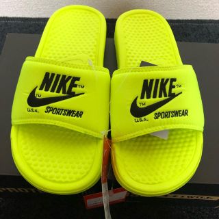 ナイキ(NIKE)のNIKE サンダル イエロー(サンダル)