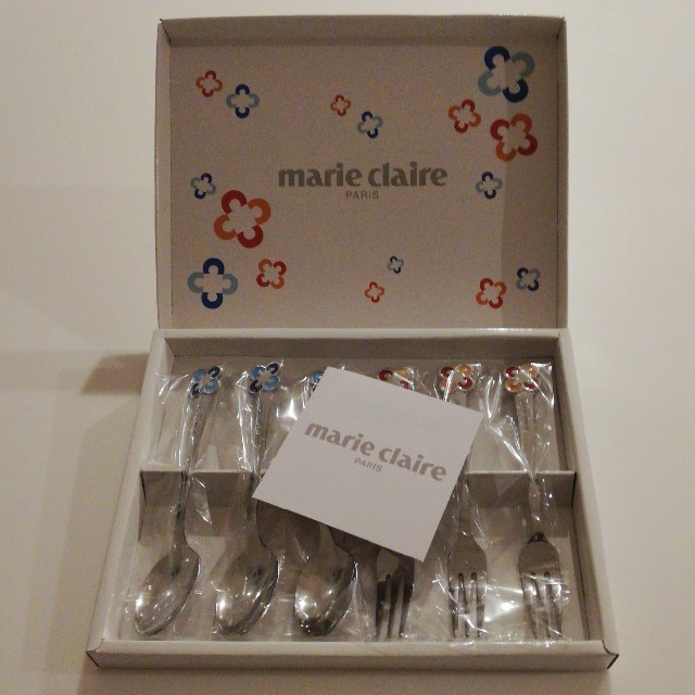 Marie Claire(マリクレール)の★三兄弟様専用★marie claire カトラリーセット　新品未使用 インテリア/住まい/日用品のキッチン/食器(カトラリー/箸)の商品写真