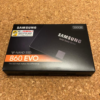 サムスン(SAMSUNG)のお茶様専用 サムスン Samsung SSD 860 EVO 500GB(PCパーツ)