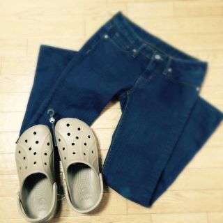 クロックス(crocs)のcrocsサンダル FEAT 25cm(サンダル)