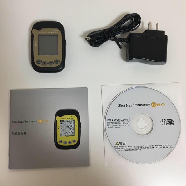 【ゆうた様専用】ShotNavi Pocket neo スポーツ/アウトドアのゴルフ(その他)の商品写真