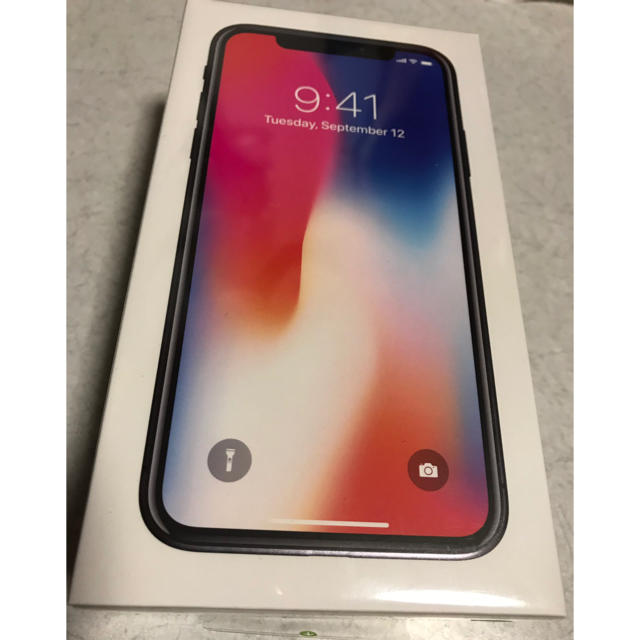 iPhone X 64GB スペースグレー docomo