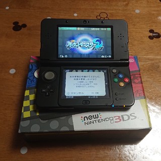 ニンテンドー3DS(ニンテンドー3DS)の【MIN様専用】 New ニンテンドー 3DS ブラック 本体(携帯用ゲーム機本体)