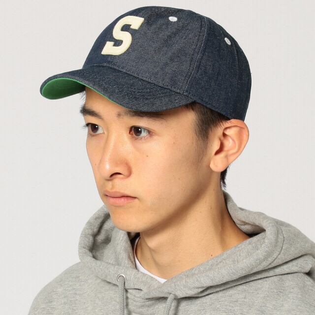 BEAMS BOY(ビームスボーイ)のbeams クラシック ベースボール キャップ　Sの文字 メンズの帽子(キャップ)の商品写真