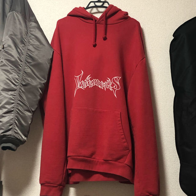 人気絶頂 Balenciaga - ヴェトモン メタルロゴ パーカー パーカー