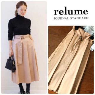 ジャーナルスタンダード(JOURNAL STANDARD)の新品《JOURNAL STANDARD relume》スカート(ひざ丈スカート)