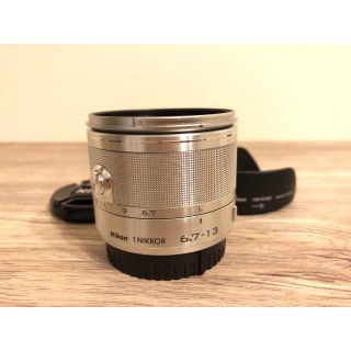 ニコン(Nikon)の■ 美品 ニコン nikon 1 6.7-13mm F3.5-5.6 シルバー(レンズ(ズーム))