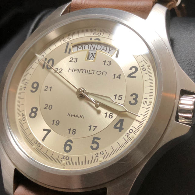 Hamilton(ハミルトン)のハミルトン Hamilton カーキ キング デイデイト メンズ クォーツ メンズの時計(腕時計(アナログ))の商品写真