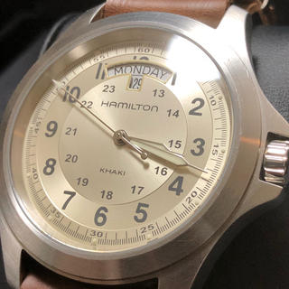 ハミルトン(Hamilton)のハミルトン Hamilton カーキ キング デイデイト メンズ クォーツ(腕時計(アナログ))