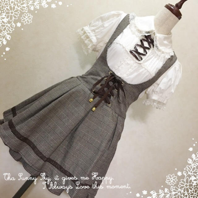 リズメロ♡コルセットjsk♡レースアップ♡ | フリマアプリ ラクマ