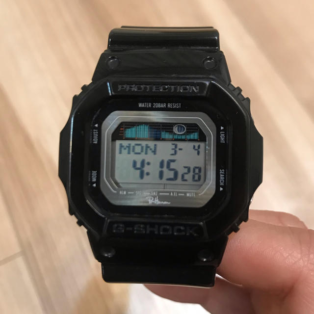 Ron Herman(ロンハーマン)のロンハーマン 別注 G-SHOCK ブラック メンズの時計(腕時計(デジタル))の商品写真