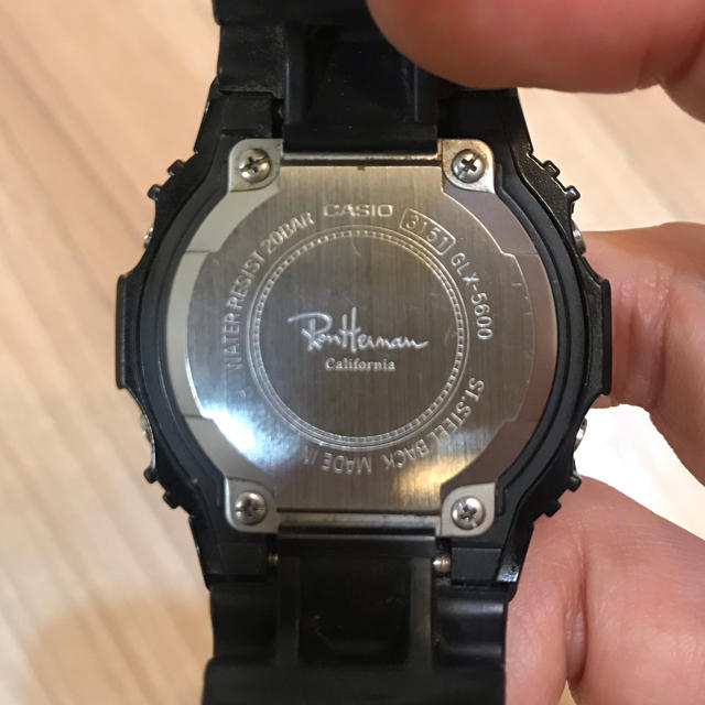 Ron Herman(ロンハーマン)のロンハーマン 別注 G-SHOCK ブラック メンズの時計(腕時計(デジタル))の商品写真