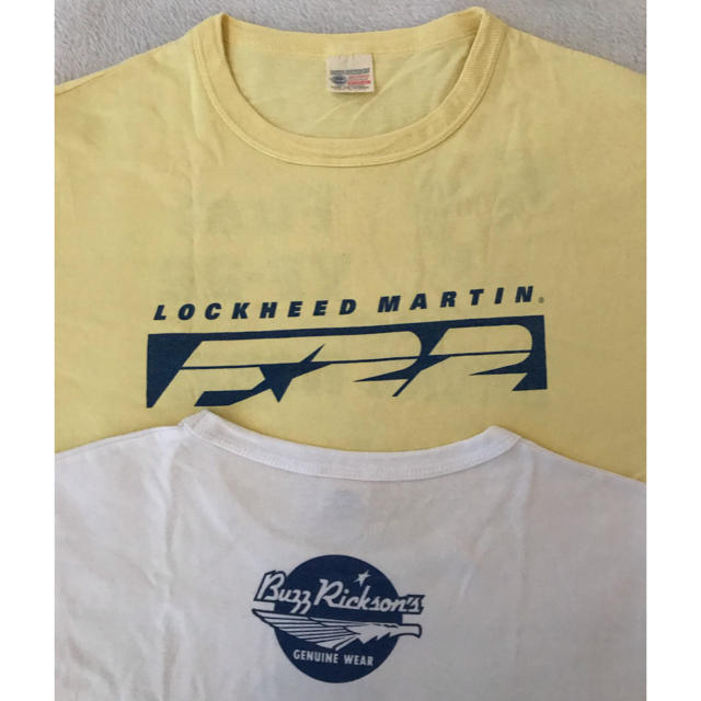 Buzz Rickson's(バズリクソンズ)のバズリクソンズ、スカンクワークスＴシャツ2枚組 メンズのトップス(Tシャツ/カットソー(半袖/袖なし))の商品写真