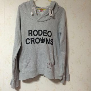 ロデオクラウンズ(RODEO CROWNS)のロデオ パーカー グレー(パーカー)