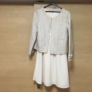 クチュールブローチ(Couture Brooch)のクチュールブローチ☆セレモニースーツ ジャケット ワンピース セット(スーツ)
