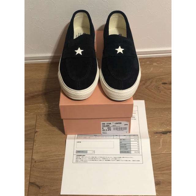 converse addict one star loafer 26.5cm