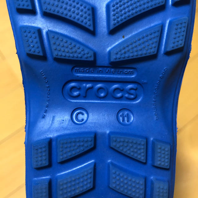 crocs(クロックス)のクロックス レインブーツ キッズ/ベビー/マタニティのキッズ靴/シューズ(15cm~)(長靴/レインシューズ)の商品写真