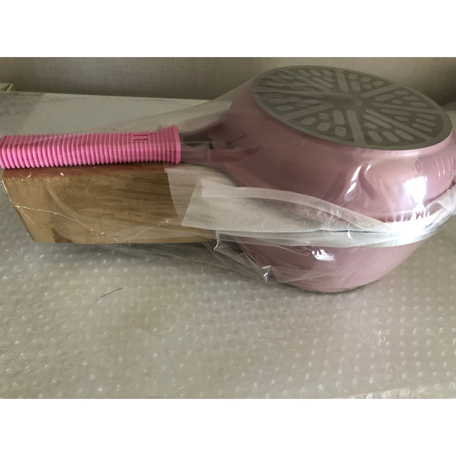 アサヒ軽金属 ダブルパン ガラス蓋付き / 限定色 ピンク アサヒ軽金属 ダブルパン ガラス蓋付き / 限定色 ピンク