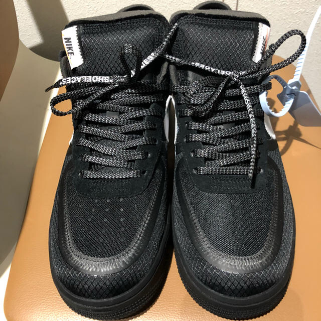 NIKE offwhite THE10 AIR FORCE 1 黒 27.5cm