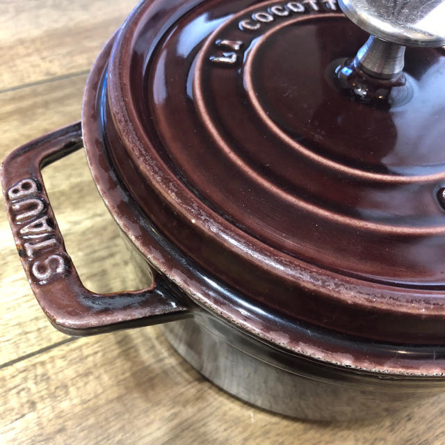 STAUB - お値下げしました！ストウブ ナス オーベルジン 18の通販 by ポコポコ's shop｜ストウブならラクマ