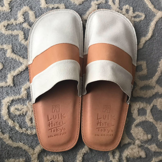 JOURNAL STANDARD(ジャーナルスタンダード)の☆SALE☆【新品】LUIK HOTEL SLIPPERS インテリア/住まい/日用品のインテリア小物(スリッパ/ルームシューズ)の商品写真