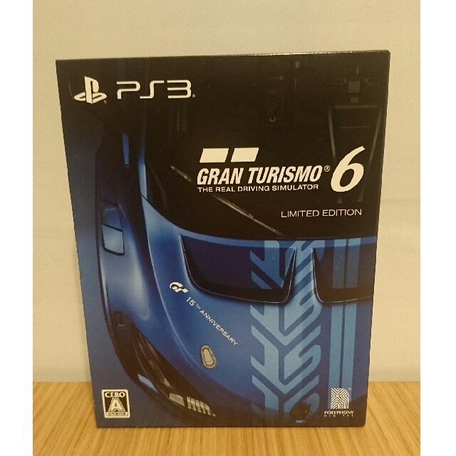 PS3 ソフト GRAN TOURISMO 6 グランツーリスモ Limited エンタメ/ホビーのゲームソフト/ゲーム機本体(家庭用ゲームソフト)の商品写真