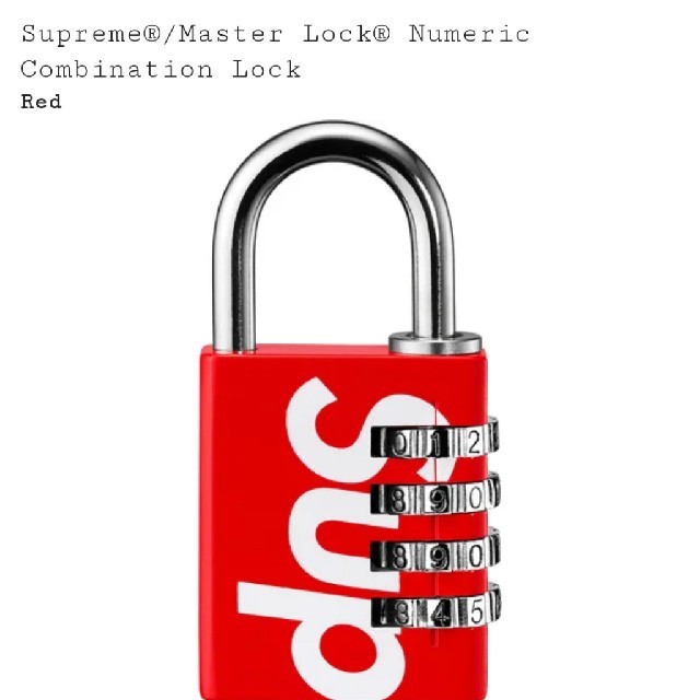 Supreme(シュプリーム)のSupreme 19SS Master Lock 鍵  メンズのアクセサリー(その他)の商品写真
